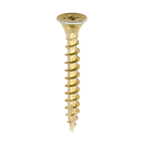 C2 Strong-Fix - PZ - Double Countersunk - Twin-Cut - Yellow 4.5 x 30 Box 200