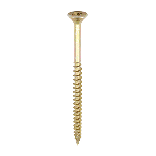 C2 Strong-Fix - PZ - Double Countersunk - Twin-Cut - Yellow 5.0 x 90 Tub 325