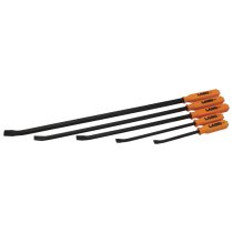 853 5ST 5 pcs Pry Bar with Strike Cap Set 12″, 17″, 25″, 31″ and 36″