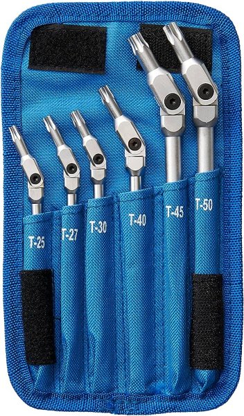 BONDHUS SP6-IC-15 Hexpro 6pcs Torx Set T25-T50, 00015