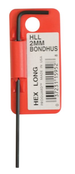 BONDHUS HL0.71L Hex Key Barcoded 0.71mm, 15947