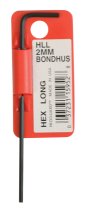 BONDHUS HL7L Hex Key Barcoded 7mm, 15970