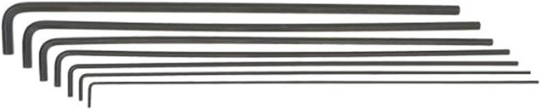 BONDHUS PHLX7-12 Hex key 12" 7pcs Imperial Set 5/64"-1/4" , 25445