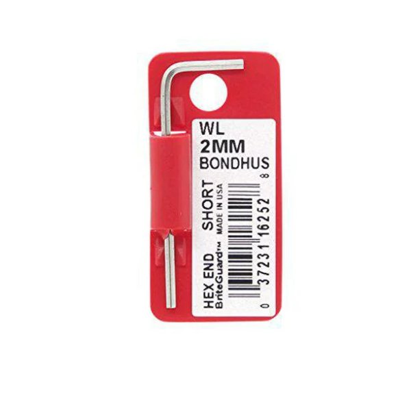 BONDHUS BULK HL4.0S BriteGuard Hex Key (50) 4mm 26260