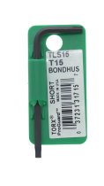 BONDHUS T7 Torx Key TX7, 31707