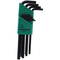 BONDHUS TLX8 Torx Key 8pcs Set TX9-TX40, 31834
