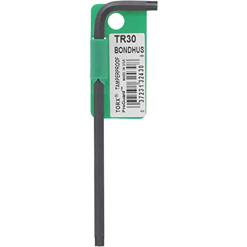 BONDHUS TR30 Tamper Proof Torx Key TX30, 32430