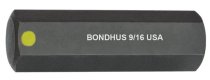 BONDHUS 7/32" ProHold InHex Socket Bit, 33211