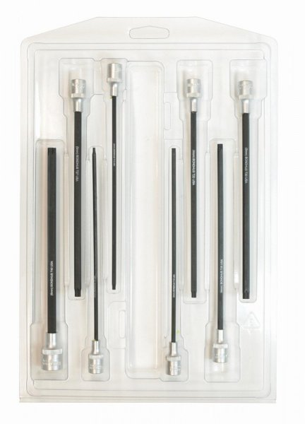 BONDHUS PHTX8/S-6 Torx ProHold InHex Bits & Sockets 8pcs Torx Set TX8-TX40, 44632