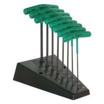 BONDHUS PHTTHX8 Torx Prohold T-Handle 8pcs Set With Stand TX9-TX40, 74034