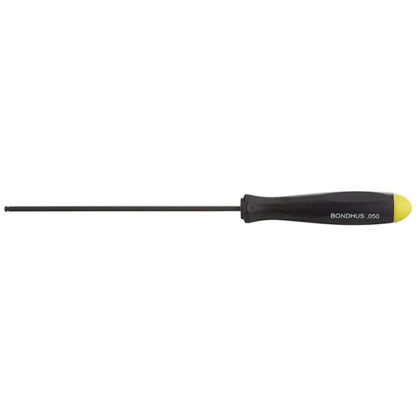 BONDHUS PBS0.50 Prohold BallEnd Hex Screwdriver 0.50", 74602