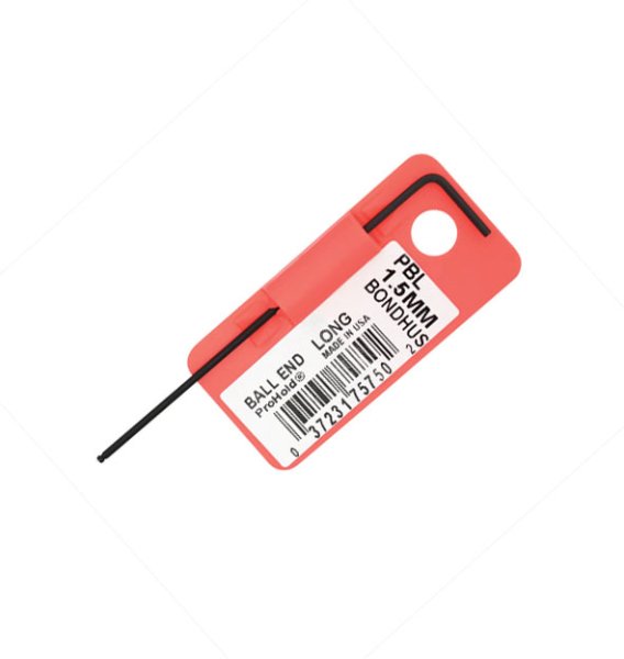 BONDHUS PBLX13 Prohold BallEnd Hex Key 13pcs Imperial Set 0.050"-3/8", 74937