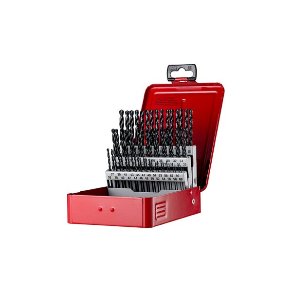 60 pc A100 Dormer drill bit set N60 to N1