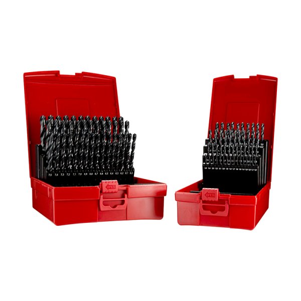 91 pc A100 Dormer drill bit set 1 to 10mm
