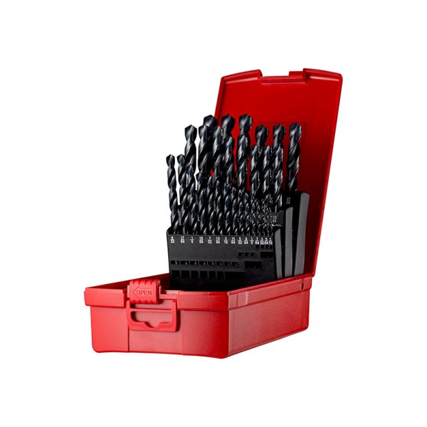 29 pc A100 Dormer drill bit set 1/16" to 1/2"