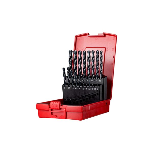 19 pc A100 Dormer drill bit set 1mm to 10mm