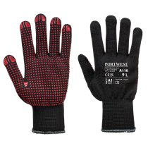 A110 - Polka Dot glove black