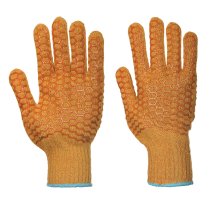 A130 - Criss Cross Glove Orange (pk 10)