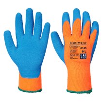 A145 - Cold Grip Glove Orange/Blue