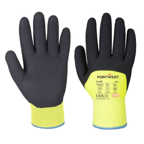 A146 - Arctic Winter Glove Yellow