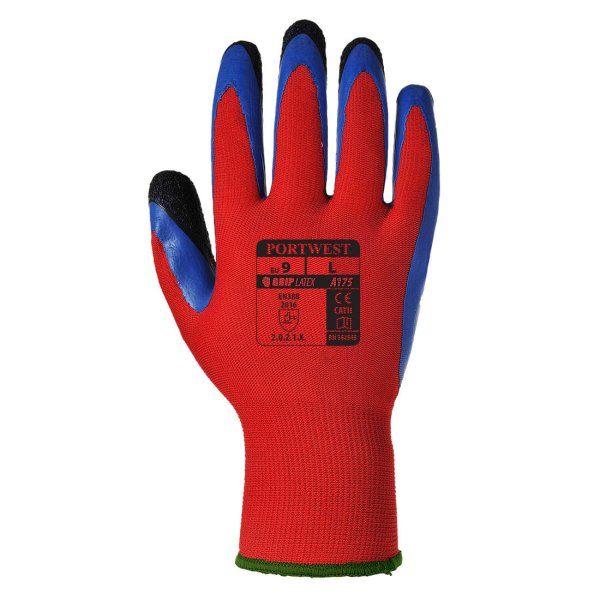 A175 - Duo-Flex Glove Red/Blue (10 pk)