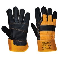 A200 - Furniture Hide Glove Yellow (pk 10)