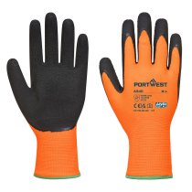 A340 - Hi-Vis Grip Glove - Latex Orange/Black (pk 10)