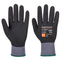 A354 - DermiFlex Ultra Pro Glove - Nitrile Sandy Black