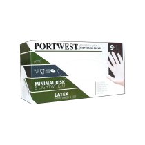 A910 - Powdered Latex Disposable Glove (Pk100) White