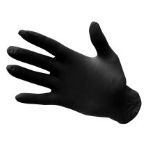 A925 - Powder Free Nitrile Disposable Glove (Pk100) Black