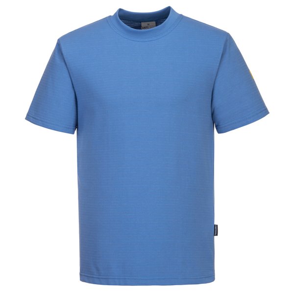 AS20 - Anti-Static ESD T-Shirt Hamilton Blue