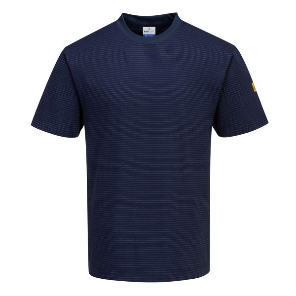 AS20 - Anti-Static ESD T-Shirt Navy