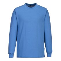 AS22 - Anti-Static ESD Long Sleeve T-Shirt Hamilton Blue