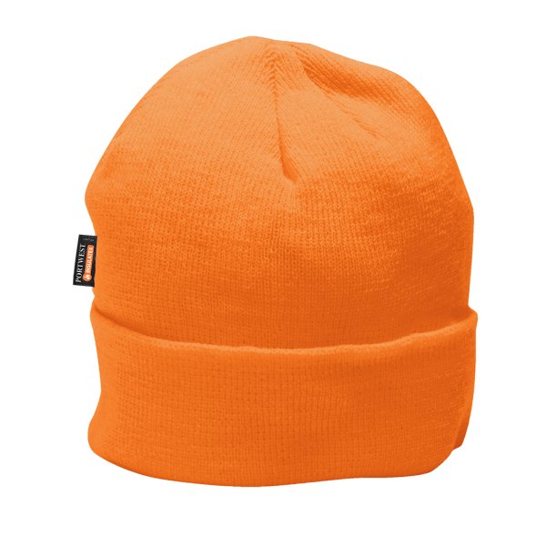 B013 - Insulated Knit Beanie Orange