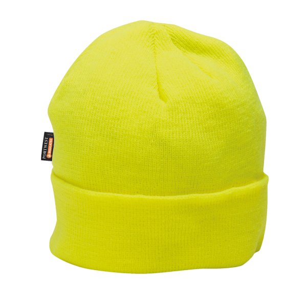 B013 - Insulated Knit Beanie Yellow