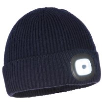 B033 - Workman's LED Beanie Navy
