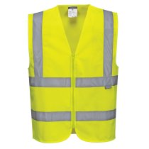 C375 - Hi-Vis Band and Brace Vest Yellow