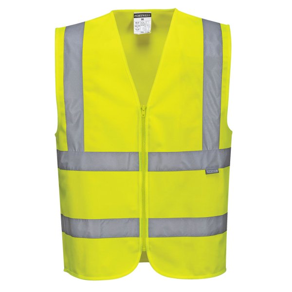 C375 - Hi-Vis Band and Brace Vest Yellow