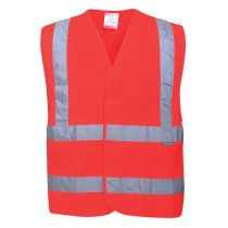 C470 - Hi-Vis Band and Brace Vest Red