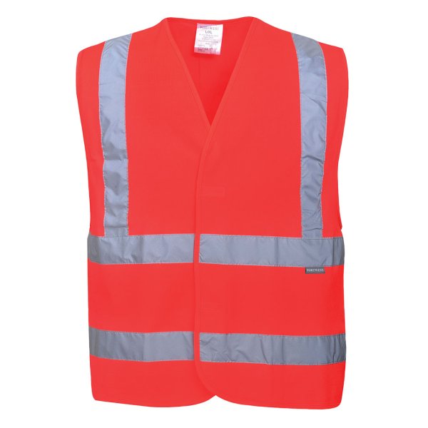 C470 - Hi-Vis Band and Brace Vest Red