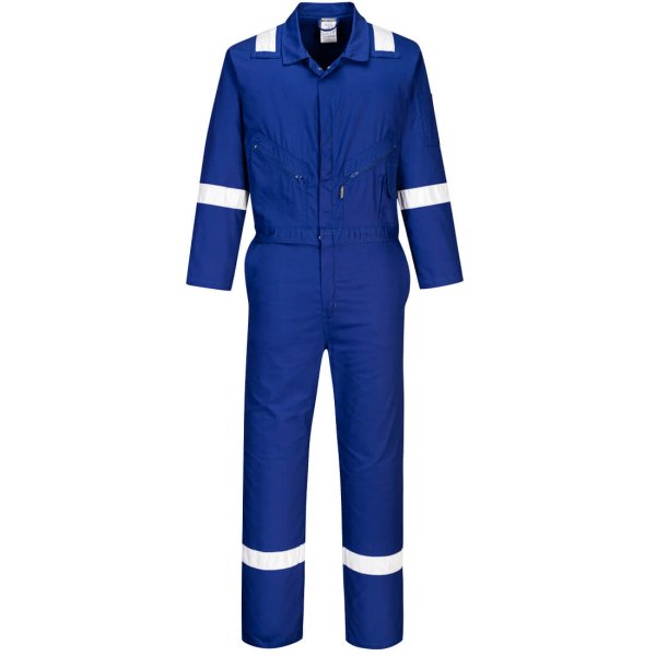 C814 - Iona Cotton Coverall Royal Blue