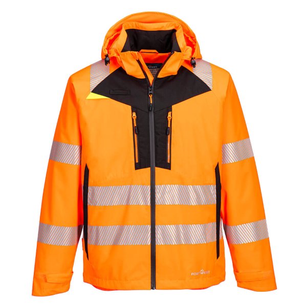 DX462 - DX4 Hi-Vis Rain Jacket Orange