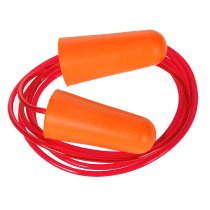 EP08 - Corded PU Foam Ear Plugs (200 pairs) Orange