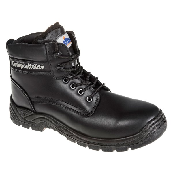 FC12 - Portwest Compositelite Fur Lined Thor Boot S3 CI Black