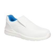 FD62 - Portwest Compositelite Slip On Safety Trainer White