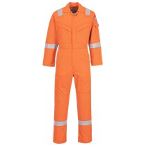 FR21 - Flame Resistant Super Light Weight Anti-Static Coverall 210g Orange