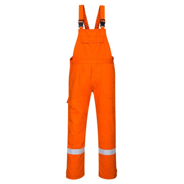 FR27 - Bizflame Work Bib and Brace Orange