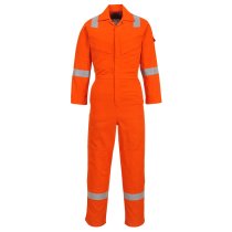 FR28 - Flame Resistant Light Weight Anti-Static Coverall 280g Orange