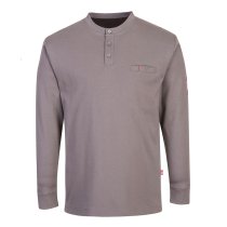 FR32 - FR Anti-Static Henley Grey