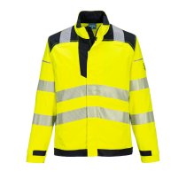 FR714 - PW3 FR Hi-Vis Work Jacket Yellow/Black